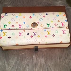 Louis Vuitton multicolor long wallet